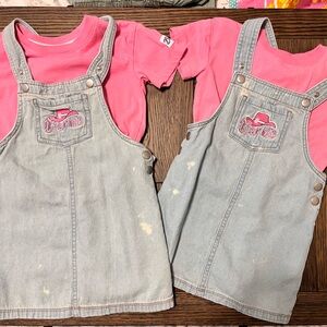 Barbie Toddler Girls Western Skirtall & Short Sleeve Tee Set, 2 piece SPLIT SIZE
